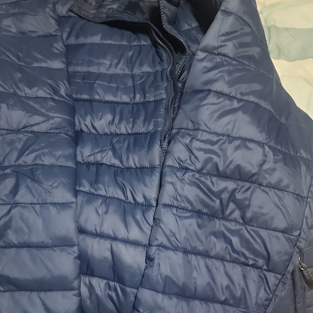 Swiss Tech Blue Puffer Jacket